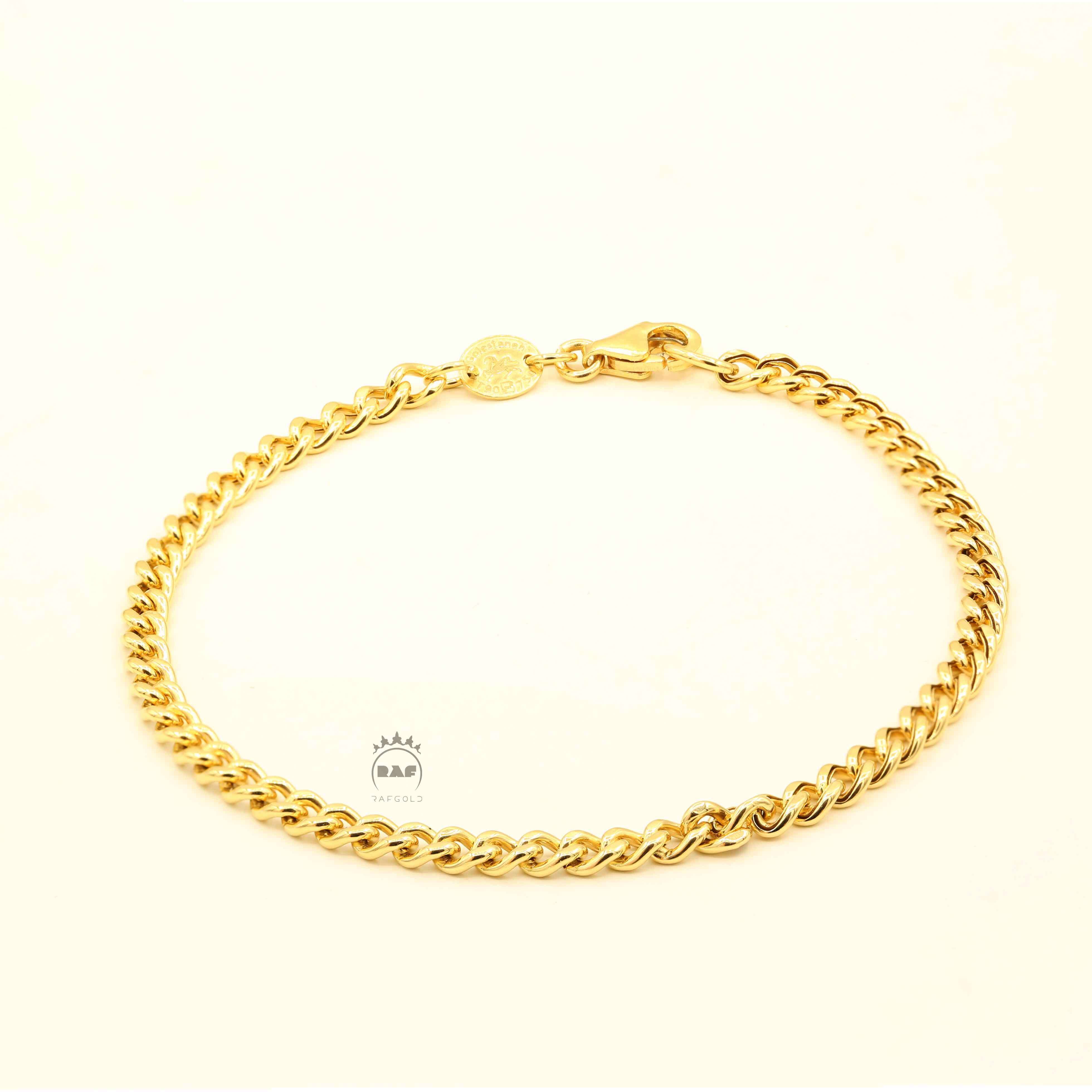 دستبند طلا زنانه کارتیه ظریف WD138Z